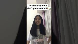 The only day that I don’t go to school📚🏫😂🤣#2022#shorts#trend#relatable#dancing#school