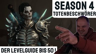 Diablo 4 | TOTENBESCHWÖRER - DER LEVEL GUIDE !