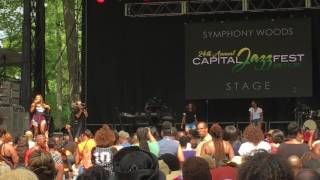 Tamia - Sweet Thang (first verse only) live at capital Jazz fest 6/5/16