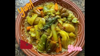 HOW TO COOK EASY AND QUICK COUSCOUS/الكسكس المغربي بالخضر