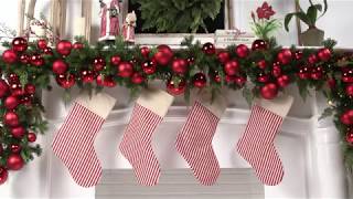 Transform a Mantel from Everyday to Holiday with RAZ Imports