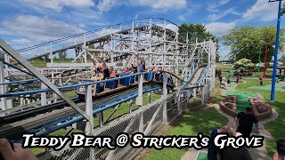 Teddy Bear at Stricker's Grove, Just the Coasters (Off-Ride Footage)