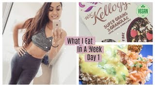 One Perfect Week- Day 1 | Vegan What I Eat In A Day | Olivia Elise