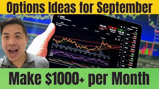 Make $1000+ Options Trading Ideas for September