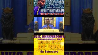 God Weighs Our Actions! #iuic #israelites #iuicshreveport #Intheclassroom. #repent #shorts