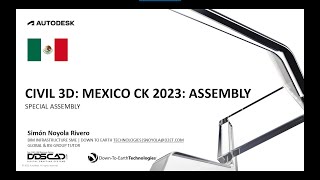 CIVIL 3D MEXICO CK 2023 SPECIAL ASSEMBLY