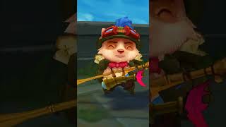 Teemo League of Legends VS Wild Rift Comparison #shorts