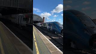 69010 hauling new Avanti West Coast 805001 as 5Q06 through Darlington 04/07/24 #train #railway