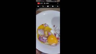 karina official vlog is live,, egg omelette yummy!!!😱