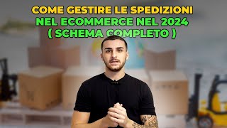 Come gestire le spedizioni nel 2024 se fai e-commerce (schema completo)