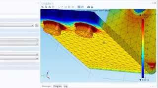 How to Plot a Model's Mesh and Solution Simultaneously