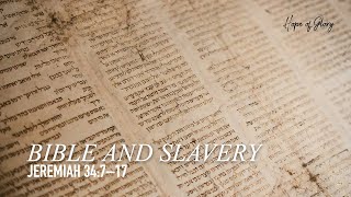 BIBLE AND SLAVERY