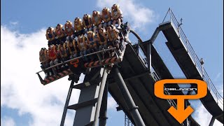 Oblivion Off-Ride HD Footage Alton Towers