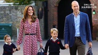 Duke and Duchess of Cambridge dropped off Princess Charlotte on Her First Day of School