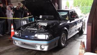 Sloppy Mechanics Spring Dyno Day 2017 - Turbo Small-Block Ford Mustang