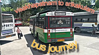 Visakhapatnam to srikakulam bus journey vlog telugu|bus vlogs |vihaan times|super luxury|