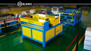 BLKMA Auto duct production line 2 / Automatic CNC Duct auto line/ Duct making line II/ HVAC decoiler