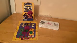 Barney: Families Are Special VHS Unboxing