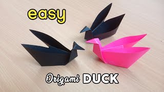 DIY, Membuat Bebek dari kertas origami