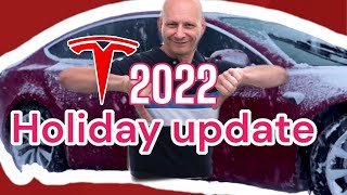 Tesla Releases Full Holiday Update for 2022 (What You Need to Know)