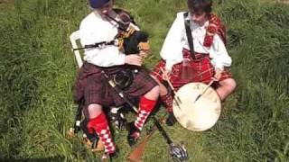 The Jacobite Piper plays O'Sullivan's March