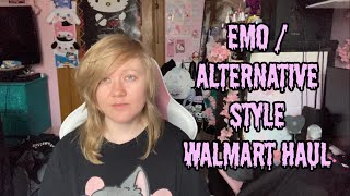 emo / alternative style Walmart haul