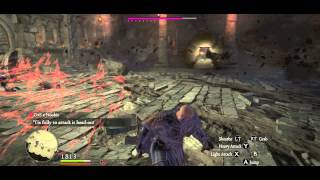 Dragon Dogma Dark Arisen Boss Fight with the Menace and Bone Dragon