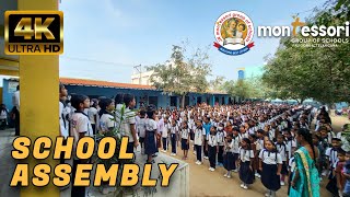 School Assembly | Montessori High School Valigonda| TS