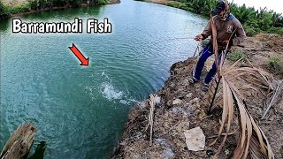 EMANG SUDAH REJEKINYA || MANCING KAKAP PUTIH DASARAN DI SUNGAI PELINDO SETARAP