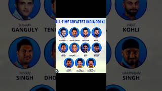 best all time odi playing 11 of India 🔥🔥#cricket #india #dhonicsk #virat#rohitsharma #sachin #