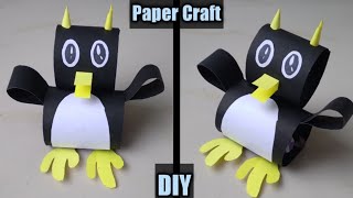 DIY Paper penguin / Moving penguin #papercraft