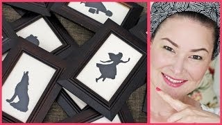 DIY Silhouetten Bilder