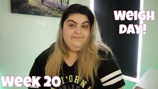 WEEK 20 WEIGH IN | CALORIE COUNTING | LOUISAS WORLD