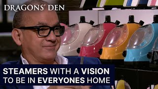 Will These Dragons Buy Into The Clothes Steamer Cause? | Dragons' Den