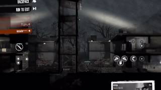 This War of Mine (iOS) - Clear Military Outpost with hatchet in one night