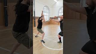 longsword assault #2 #hema #historicalfencing #shorts #longsword