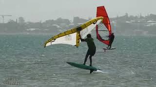 Wellington Point Qld foiling PB speeds Wingding Windfoiling Windsurfing