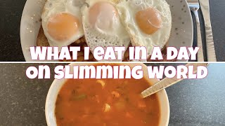 WHAT I EAT IN A DAY ON SLIMMING WORLD | 22.03.21 | LOUISAS WORLD