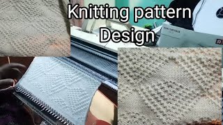 Knitting pattern//Card se banaye ye Design