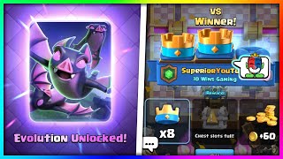 **NEW** Evolved Bats in Clash Royale | The Best Evolved Bats Decks!