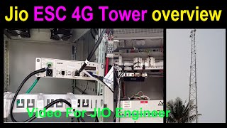 Jio ESC tower overview | Video for jio engineer | Jio engineer job