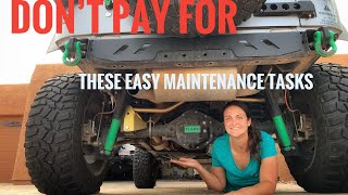 Change Your Jeep JK Transfer Case and Diff Fluids (with Yukon HD covers and limited slip)