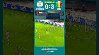 Argentina U-17 (0) vs Mali U-17 (03) | Piala dunia U-17 2023  #shorts #mali  #timnasargentina