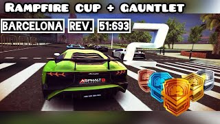 Asphalt 8 | rampfire cup & gauntlet highlights