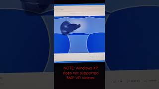 Playing Windows XP [360° VR] on Windows XP and this happened! (Short #1)