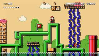 Pipeline pass Super Mario Maker 2 Level Code: NBT-CVW-3QG