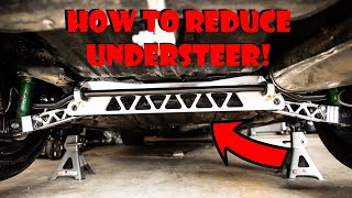 Trying to Reduce Under-Steer | Rear Sway Bar Install | | Eg Civic B16