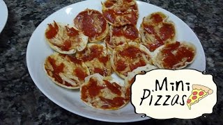 Mini Pizzas - Sin Horno