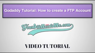 Godaddy Tutorial How to Create a FTP Account in cPanel