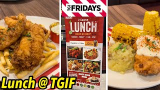 Great Set Lunch at TGI Fridays Pavilion Bukit Jalil